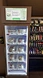 Micron smart fridge vending machine to sell pre made meal with screen and card reader